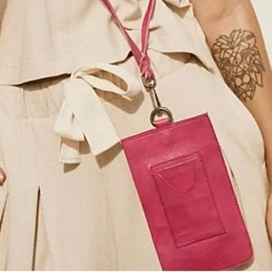 Free People‎ Bright Lights Leather Wallet. NWOT
